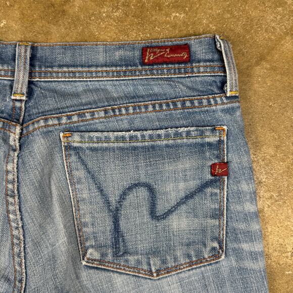 Citizens of Humanity Ingrid 002 Flare‎ Jeans Women’s 27 Made in USA Light Wash - Picture 4 of 13